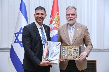 IZRAELSKI MINISTAR KOMUNIKACIJA U ZVANIČNOJ POSETI REPUBLICI SRBIJI Potpisan Memorandum o saradnji u oblasti telekomunikacija i poštanskih usluga