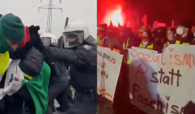 U NEMAČKOJ STALA ŽELEZNICA ZBOG NASILJA BLOKADERA Nastavlja se haos - Ima povređenih! (VIDEO)