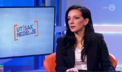 MARINIKA TEPIĆ PRIZNALA DA BLOKADERI TRAŽE IZBORE SAMO DA BI PRAVILI HAOS NA ULICAMA Sve je sama rekla uživo u programu