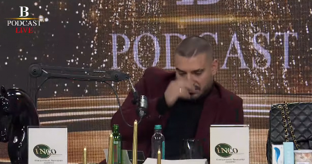 "BOŽE ME SAČUVAJ, DALEKO BILO" Darko Lazić se šokirao na spekulacije o vezi sa Miljanom Kulić, pevač se prekrstio u studiju!