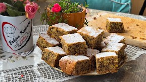 KOLAČ BEZ BRAŠNA Mekan kao pahulja, sa orahom i grizom