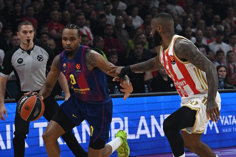 ZVEZDA BAŠ NE UME SA BARSELONOM Kataloncima prija Beograd, ponovo su utišali Arenu