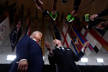 SPORTSKI DOGAĐAJ DANA Donald Tramp na žrebu za Svetsko prvenstvo