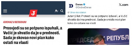 ZAJEDNIČKA TUGA "DANASA" I HRVATSKOG "JUTARNJEG": Blokaderi se "ispuhali"
