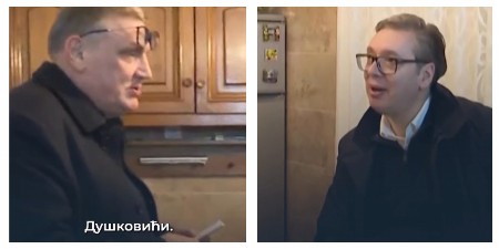 "KAKVI DUŠKOVIĆI, BRE?" VUČIĆ I DROBNJAK NASMEJALI SRBIJU: "Nalaktio se, rakiju zahvatio… gde su mostovi?“ (VIDEO)