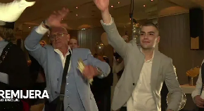 DOLARI I EVRI LETE PO SALI Era Ojdanić sa unukom napravio haos na proslavi! (FOTO)