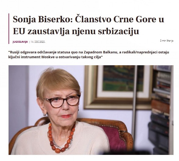 SKANDAL! Dinkova blokaderska "Autonomija" i Sonja Biserko u antisrpskoj kampanji!