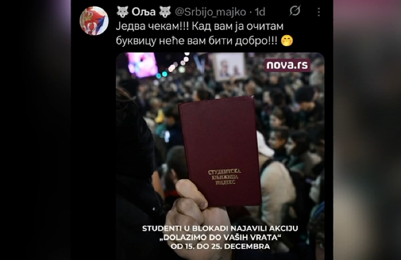 UVREDE I PSOVKE NA RAČUN ONIH KOJI DRUGAČIJE MISLE: Pogledajte razliku između onih koji podržavaju i onih koji ne podržavaju blokadere (VIDEO)