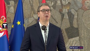 "ČUVALI SU SVOJU DRŽAVU OD NEPRISTOJNIH BATINAŠA" Vučić: Zamoliću ljude u kampu kod Skupštine da se pomere da bi oslobodili saobraćaj