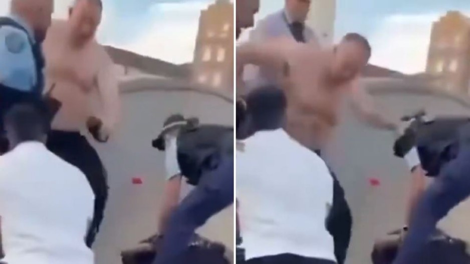 "NE ŽALIM ZBOG TOGA UOPŠTE, ZASLUŽIO JE TO":  Muškarac dotrčava do mrtvog teroriste i gazi ga po glavi (Video)