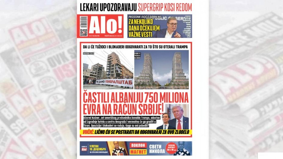 "ČASTILI ALBANIJU 750.000 EVRA NA RAČUN SRBIJE!"  VUČIĆ: "Lično ću se postarati da odgovaraju za OVO ZLODELO"