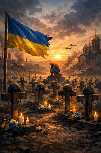 TELA NEPREPOZNATLJIVA: Kod Lavova sahranjeni neidentifikovani ukrajinski vojnici