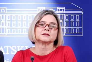 SVI KOJI PRIZIVAJU NDH UDARAJU NA USTAVNE TEMELJE DRŽAVE Benčić osudila transparent "za dom spremni