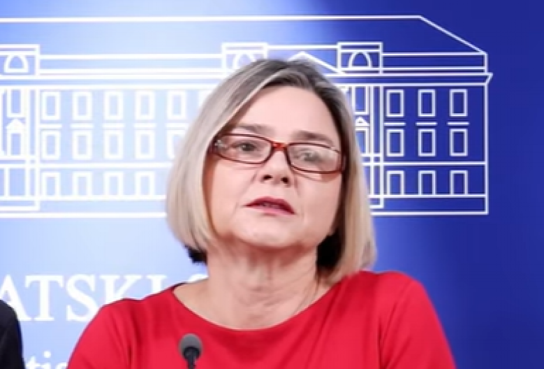 SVI KOJI PRIZIVAJU NDH UDARAJU NA USTAVNE TEMELJE DRŽAVE Benčić osudila transparent "za dom spremni