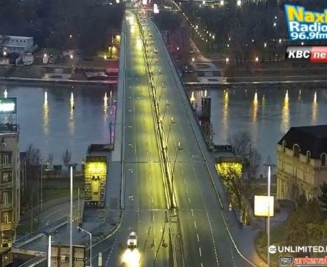 Beogradske ulice potpuno prazne (FOTO)