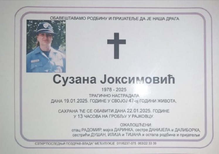 NA ULICI KOLIMA UBIO ŽENU PA POBEGAO Dok policija traga za nesavesnim vozačem, porodica nastradele policajke se sprema  da je isprati na večni počinak