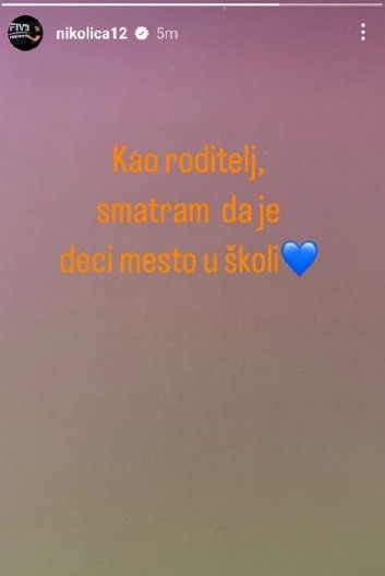 "DECI JE MESTO U ŠKOLI" Proslavljena srpska odbojkašica poslala poruku javnosti (FOTO)