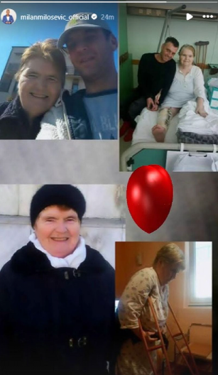 "NEPOKRETNA JE, MOGLA JE DA UMRE SVAKOG TRENUTKA" Milan Milošević objavio fotografije sa majkom koja je operisana i sve rasplakao (FOTO)