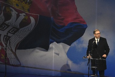 KLJUČNA VUČIĆEVA PORUKA IZ JAGODINE Deci je mesto u školi, studente pozivam na dijalog