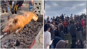 STUDENTI ŽALE ŽRTVE UZ ALKOHOL, PRASE I MUZIKU Celu noć bančili na Autokomandi, pola grada blokirano dok su oni pravili žurku (VIDEO)