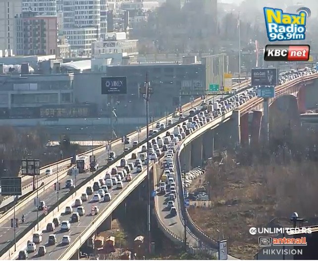 SVE STOJI U TAKOVSKOJ, NA GAZELI HAOS Evo gde su trenutno najveće gužve u Beogradu i koje tačke su najkritičnije