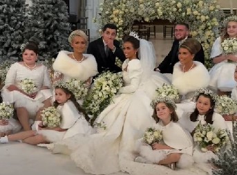 DA LI JE OVO NAJSKUPLJA SVADBA GODINE? Spektakularna proslava iz bajke zapalila internet, sve šljašti od luksuza, od cene će vas zaboleti glava! (VIDEO)