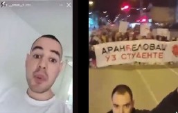 SNIMAK SVE OTKRIVA Pogledajte ko je uzdanica protesta u Aranđelovcu! (VIDEO)