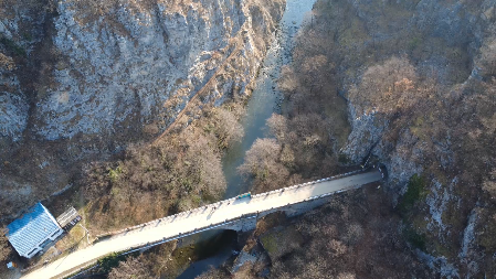 RADOVI NA ZELENOJ STAZI Zatvoren prelaz u kanjonu reke Đetinje