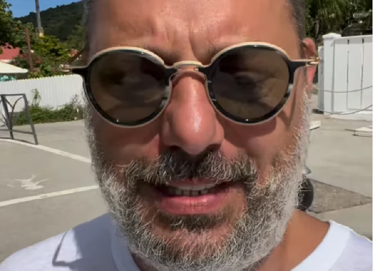 VILA VREDNA 850.000 EVRA! Milioner Branko Babić doživeo neprijatnost u dvorištu: '' Od tešine platforma je pala'' (VIDEO)