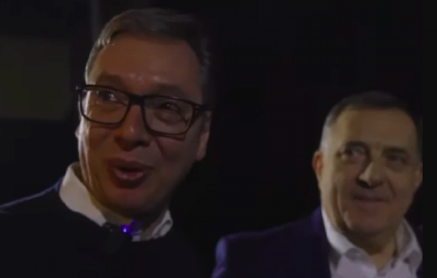 "SVE JE DIVNO, ALI PITA JE PITA" Vučić se zahvalio Dodiku na gostoprimstvu (VIDEO)